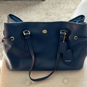 Coach leather purse